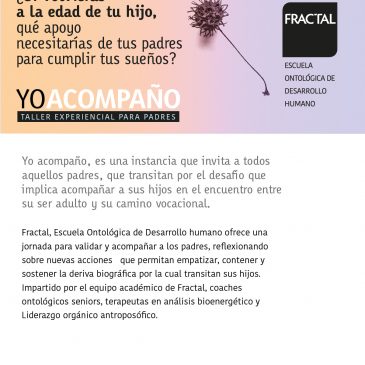 Taller para padres «Yo Acompaño»